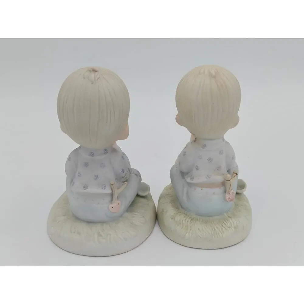 Precious Moments I Believe In Miracles Figurine E7156 1981 Enesco Jonathan David